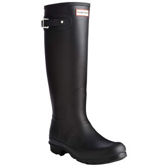 Hunter Original Insulated Tall Rubber Womens Calf Length Boots - Black - Size:UK 7