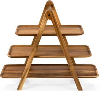 Picnic Time TOSCANA Tiered Serving Ladder in Brown at Nordstrom Rack