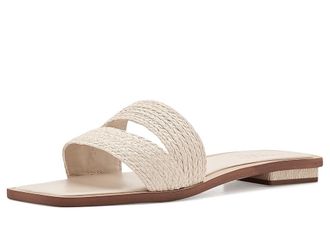 Franco Sarto Emilana 2 Womens Sandals Linen White Braided Raffia : 5.5 M, Synthetic