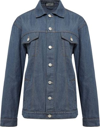 Amapô oversized jeans jacket - women - Recycled Cotton - GG - Blue