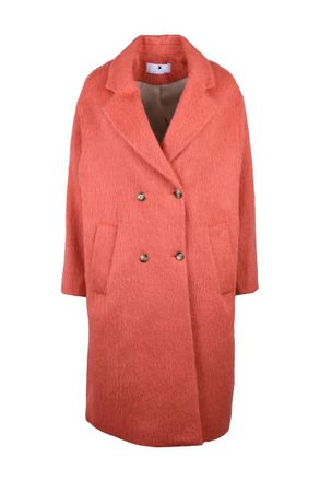 Olivier Horigamy Double-Breasted Coat - Red