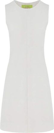 Shanghai Tang reversible jacquard A-line dress - women - Viscose/Polyamide - 38 - White