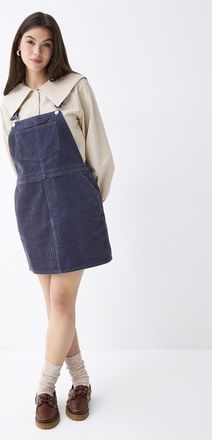 Twik Womens Corduroy apron dress