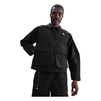 Nike Smith Summit UV Blocking Canvas Jacket - Heren - Sport - Zwart - Maat: M Nylon