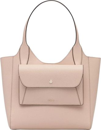 Furla Lea S Tote - Dames - Shoppers - Roze - ONE Size - Leer - Tassen