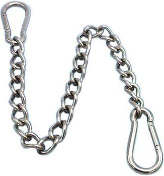 OEM Cadena Con Dos Mosquetones, Cadena Para Colgar La Silla (longitud De La Cadena: 66 Cm)