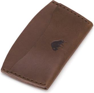 Ezra Arthur Classic Card Holder Wallet in Malbec at Nordstrom