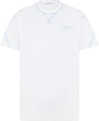 Givenchy Couture Seam T-Shirt - Heren - T-shirts - Wit - S - Katoen - Tops