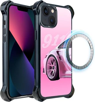 OEM Funda Ibizu Dropguard Ultra Para Iphone 13 Con Magsafe, Techdrive, Color Rosa 911