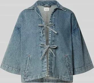 Mustang Jeans Mustang Jeansjacke mit Kimono&auml;rmeln Modell ZOE in Jeansblau, Gr&ouml;&szlig;e XS
