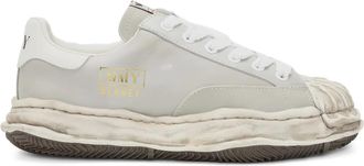 Miharayasuhiro Blakey leather sneakers - Grey