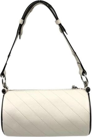 Gucci Pre-owned Vintage Schoudertas - Dames - Vintage Schoudertas - Wit - ONE Size - Leer - Vintage