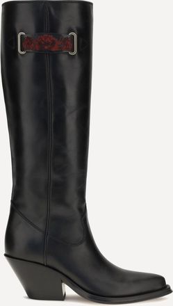 Chlo&eacute; Azelan over-the-knee leather Boots Female 37