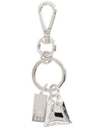 Maison Margiela Polished Charms Silver Key Holder