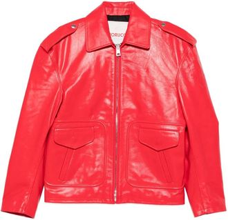 Fiorucci Flap-pockets Leather Jacket