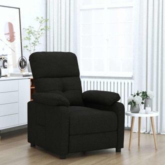 vidaXL Vidaxl - Sill&oacute;n Reclinable De Tela Negro