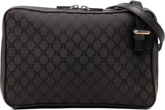 Celine Borsa Crossbody Pre-owned in Tela - - Pre-owned - Donna - Nero - ONE SIZE
