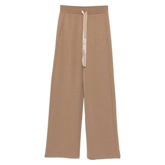 Max Mara Wide Trousers, female, Brown, XS, Wide Trousers