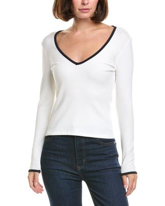 Frame Denim FRAME The Sporty V-Neck Top