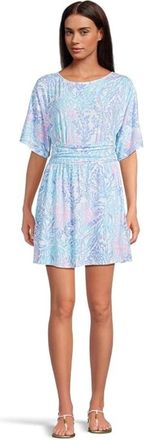 Lilly Pulitzer Parigi Romper Women Via Del Mar Boat Neck One-Piece KFC905