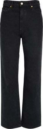 Khaite Abigail Straight-leg Jeans - Black - 30 (W30 / UK12 / M)