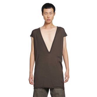 Rick Owens Tower Dylan T in Cotton Gauze Jersey