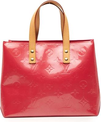 Louis Vuitton Pre-owned Handbags, female, Pink, Size: ONE SIZE Pre-owned Leather Handbag