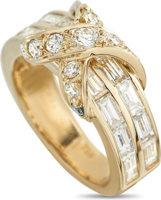 Tiffany & Co. 18K Yellow Gold 1.75ct Diamond Ring TI20-060426