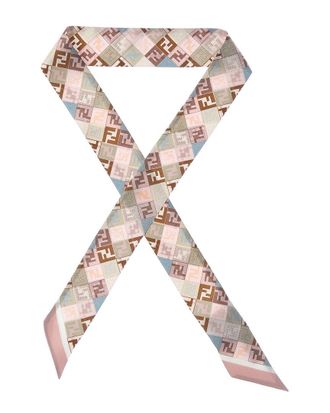 Fendi Fendi Wrappy Silk Scarf