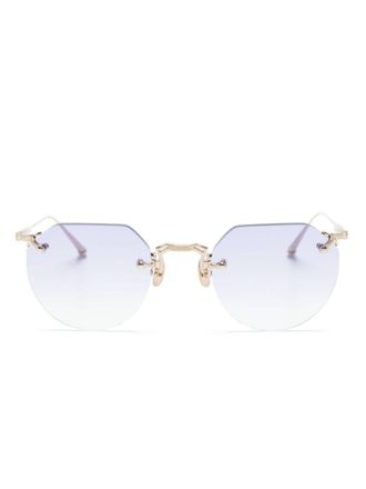 Matsuda M5003 geometric -frame sunglasses - Gold
