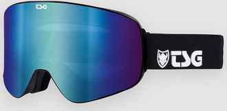 Tsg Four S Solid Black-Blue Goggle schwarz