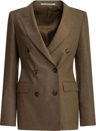 Tagliatore Parigi Blazer - Dames - Blazers - Bruin - S - Wol - Jassen