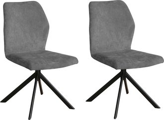 HOME AFFAIRE Schalenstuhl »Hacienda« (Set) 2 Stk.Metallgestell