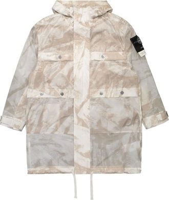 Stone Island Parka lungo - Toni neutri