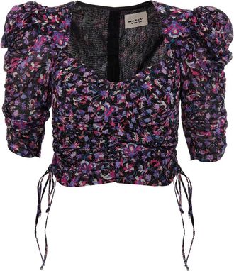 Isabel Marant Multicolor Top Galaor