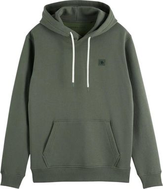 Scotch & Soda Hoodie - Heren - Hoodies - Groen - 2XL - Hoodies & sweatvesten
