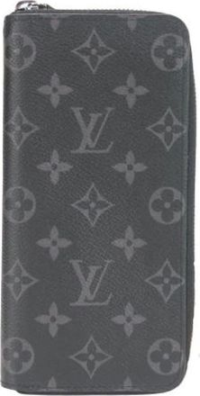 Louis Vuitton Pre-owned Wallets, female, Black, Size: ONE SIZE Pre-owned Canvas wallets