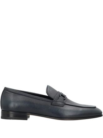 Ferragamo Gancini detail loafers - Blue