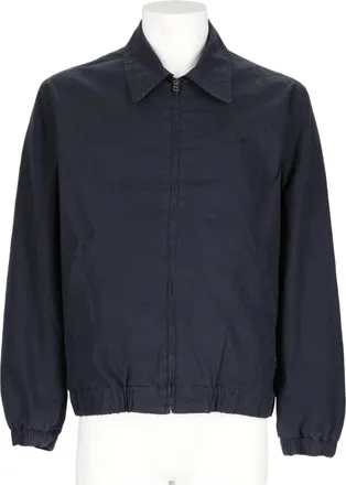 A.P.C. William Minimalist Blue Organic Cotton Jacket