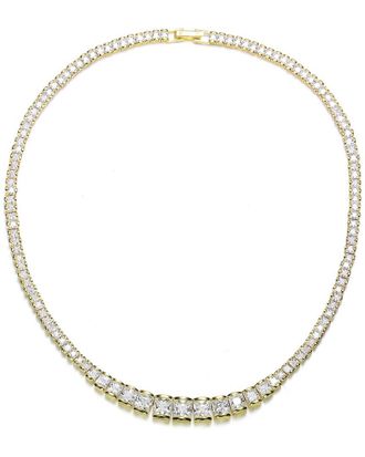 Genevive 14K Over Silver Necklace