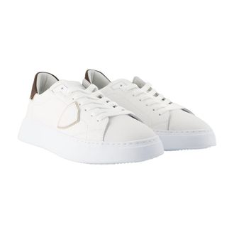 Philippe Model Temple Low Sneaker - White