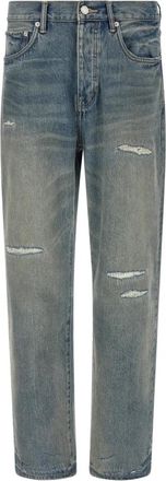 Purple P011 Straight Leg Jeans - Heren - Regular Fit Jeans - Blauw - W29 - Katoen - Jeans