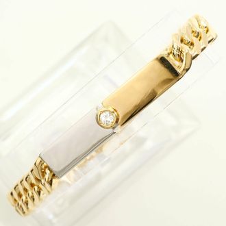 C&A Unbranded Platinum yellow gold yellow gold (18K) Platinum 900 Charm Bracelet (Pre-Owned)