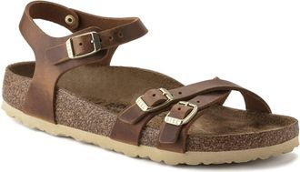 Birkenstock Womens Kumba Sandal In Cognac