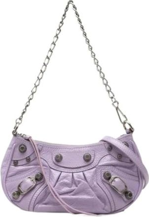 Balenciaga Borsa a spalla vintage Pre-owned - - Pre-owned - Donna - Viola - ONE SIZE