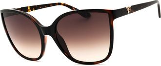 Guess GU00144 52F Womens Sunglasses Tortoiseshell Size 60