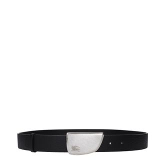 Burberry Herrens G&uuml;rtel Leder Schwarz