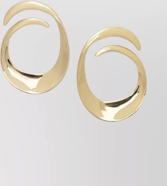 Self Portrait spiral earrings