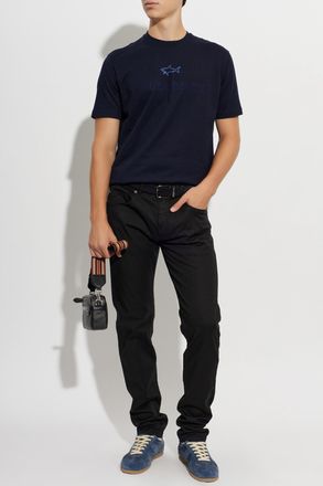 Paul & Shark T-shirt With Logo, Mens, Navy Blue