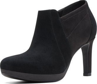 Clarks Womens Ambyr Hope Ankle Boot, Black Black SDE, 5.5 UK